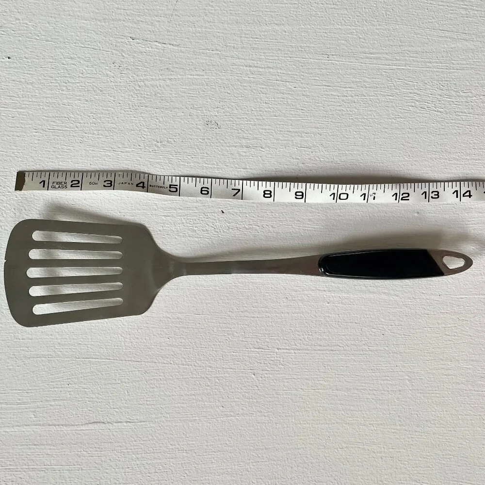 vintage Stainless Steel 14.5 Inch Large Spatula Flipper Metro Basics Kitchen